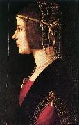 PREDIS, Ambrogio de Portrait of a Woman age painting